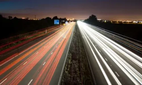 Blog Wide High speed road (500 x 250 px)