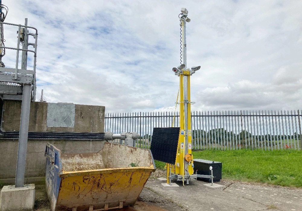 CCTV Towers Provides Utility Site Security