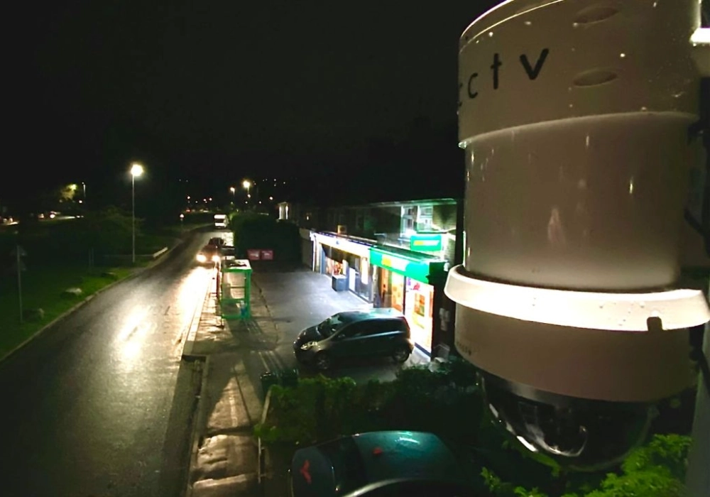 WCCTV Redeloyable CCTV Cameras at Night