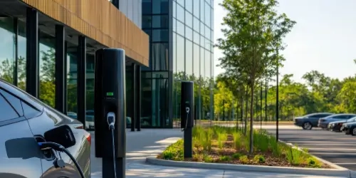 Blog wide EV Charging Best Practices at the office and workplace