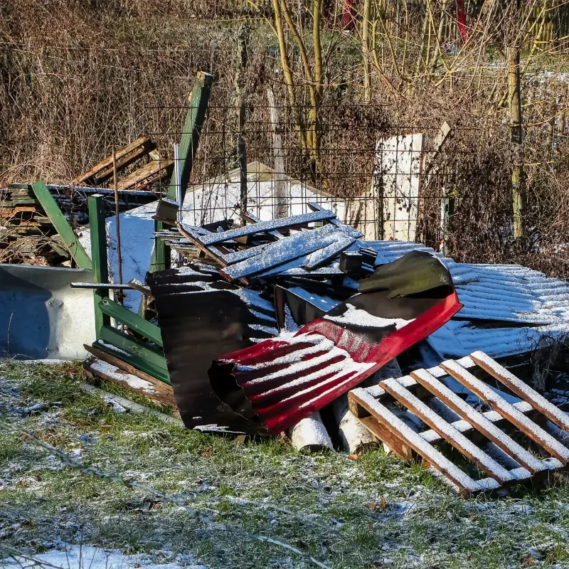 fly tipping winter